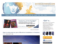 Tablet Screenshot of katebushnews.com